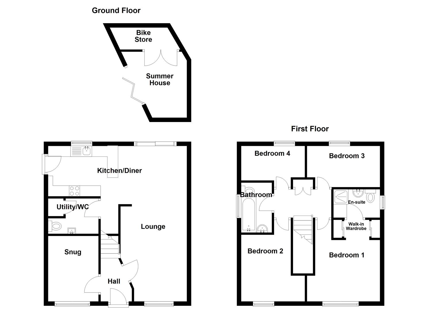 14, Brambling Drive, Bacup floorplan