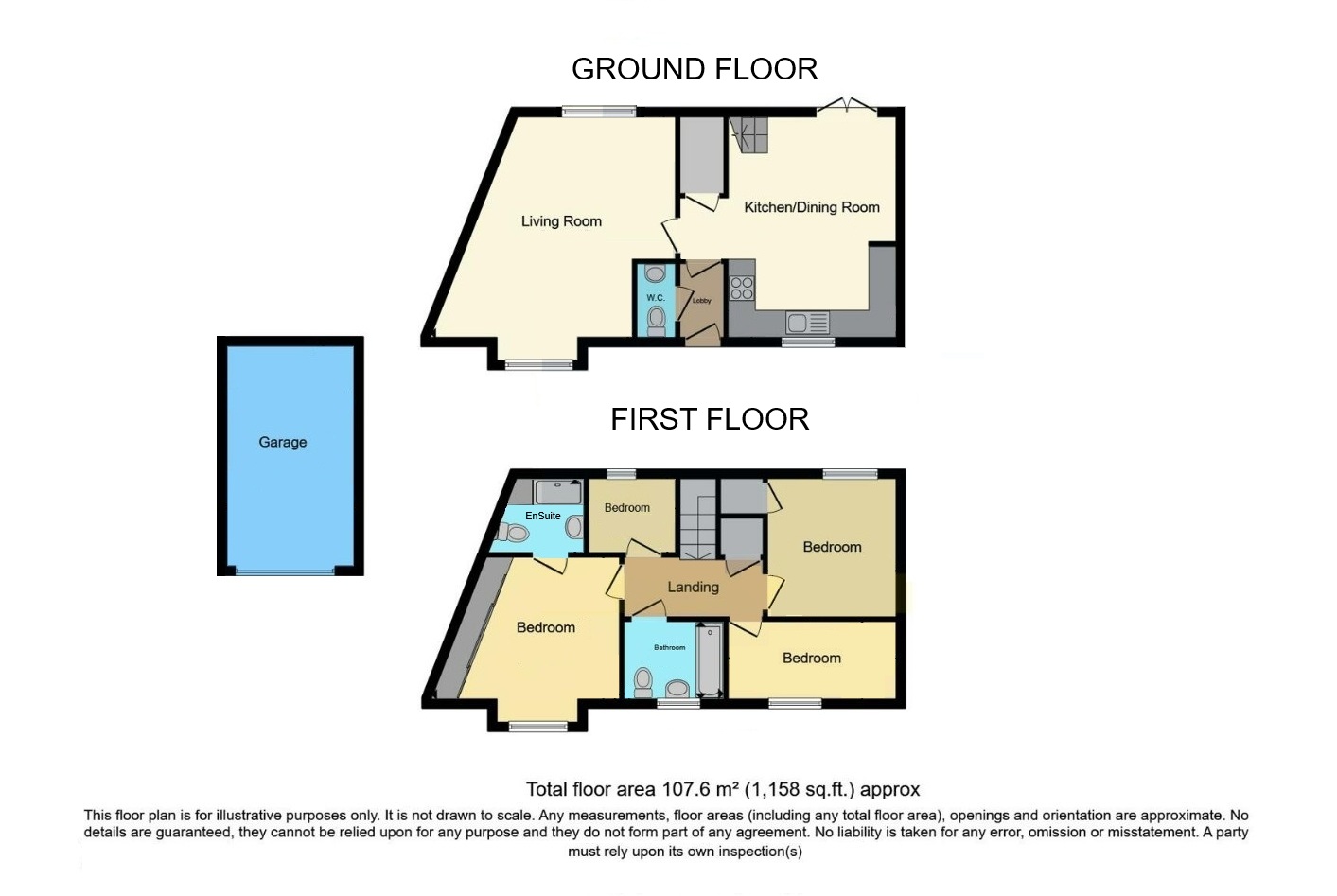 107, Jovian Way, Ipswich, Suffolk, IP1 floorplan