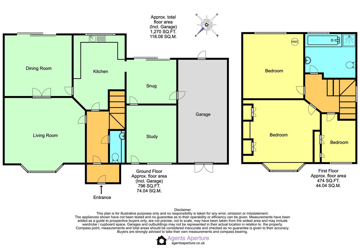 44, Alma Road, Herne Bay floorplan