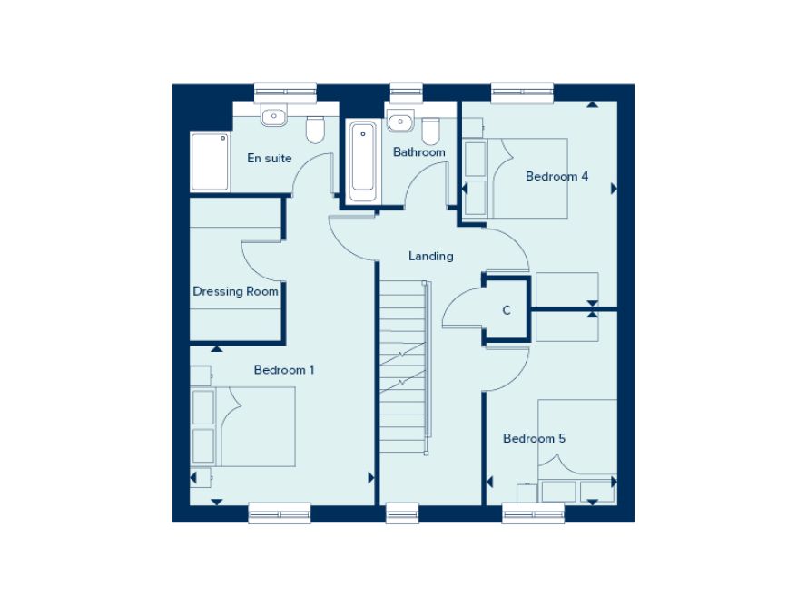 16, Racecourse Road, Scarborough floorplan