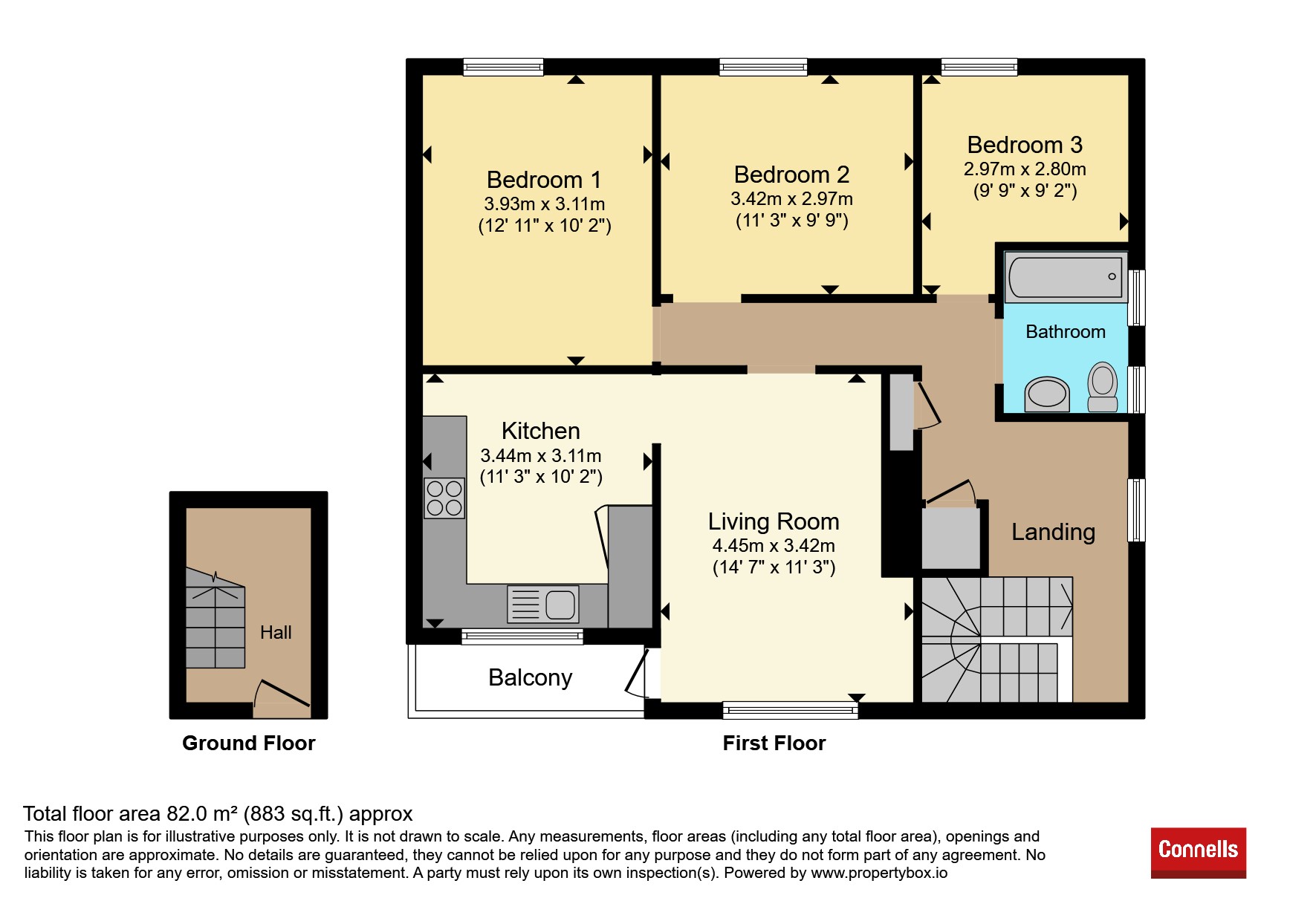 22, Finsbury Grove, Birmingham floorplan