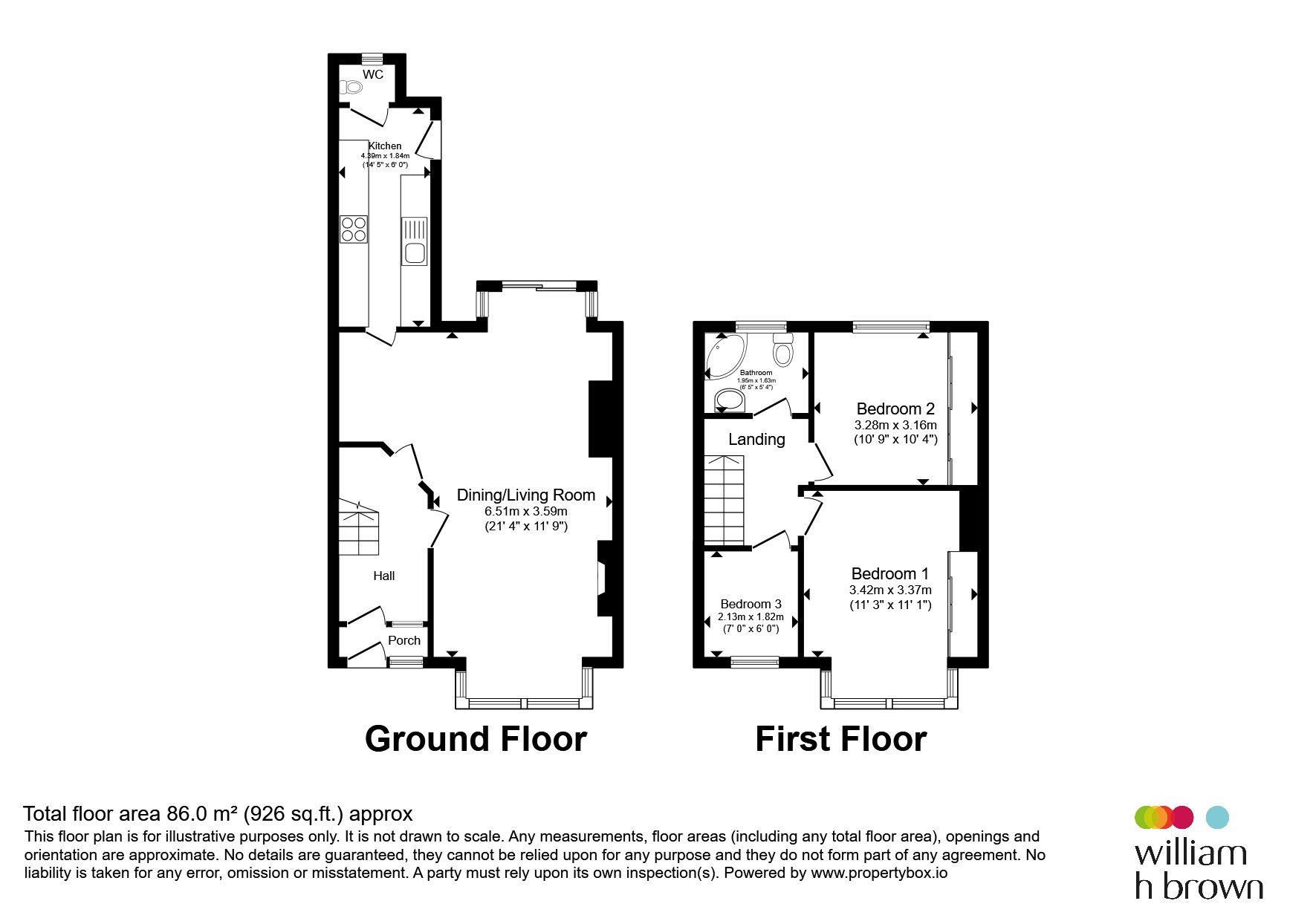 Fairfax Avenue, Hull floorplan