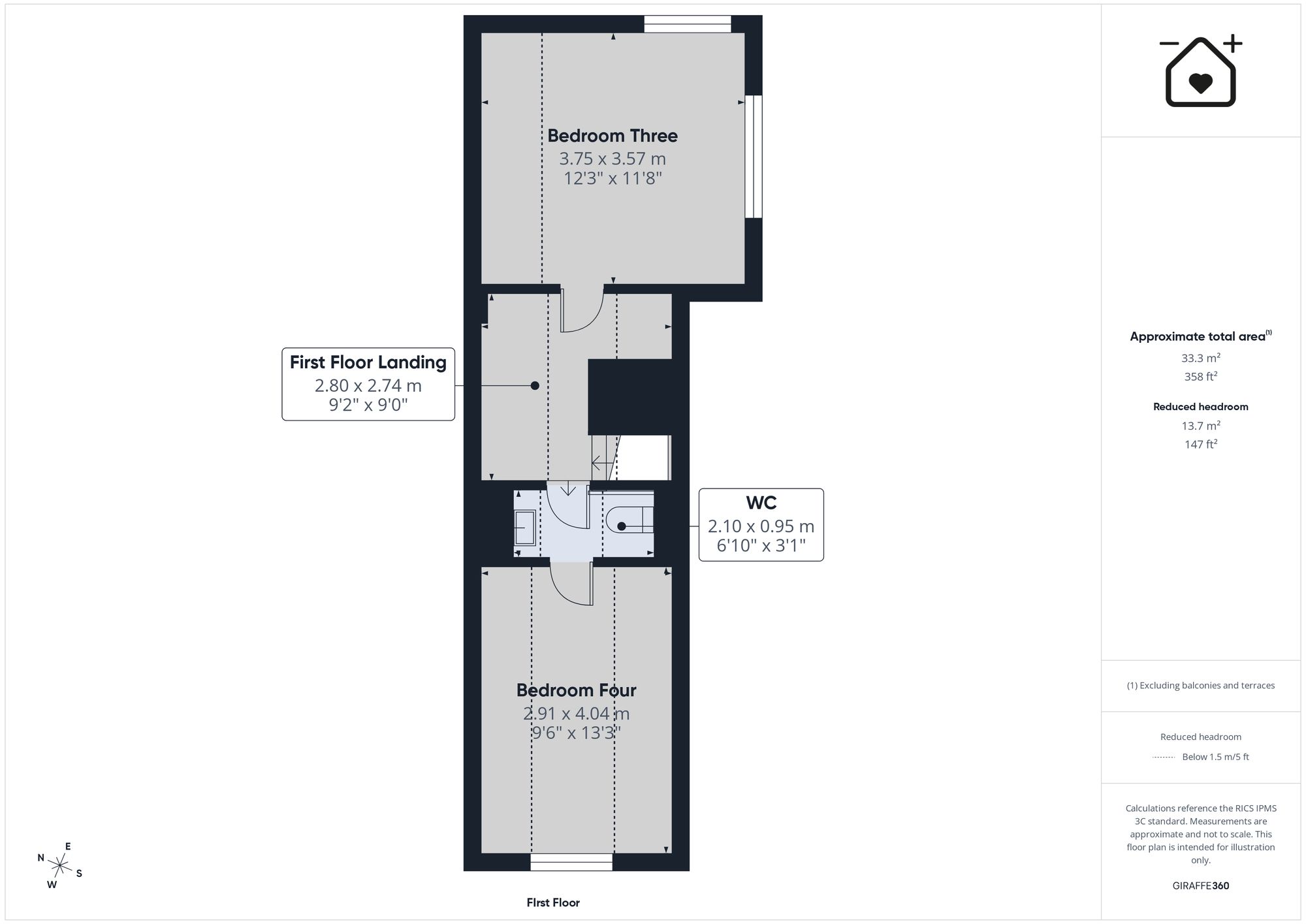 10 Min-y-Mor, Barry floorplan
