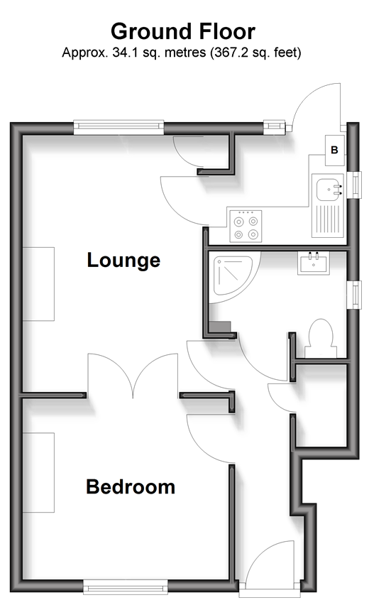 Love Lane, Morden floorplan