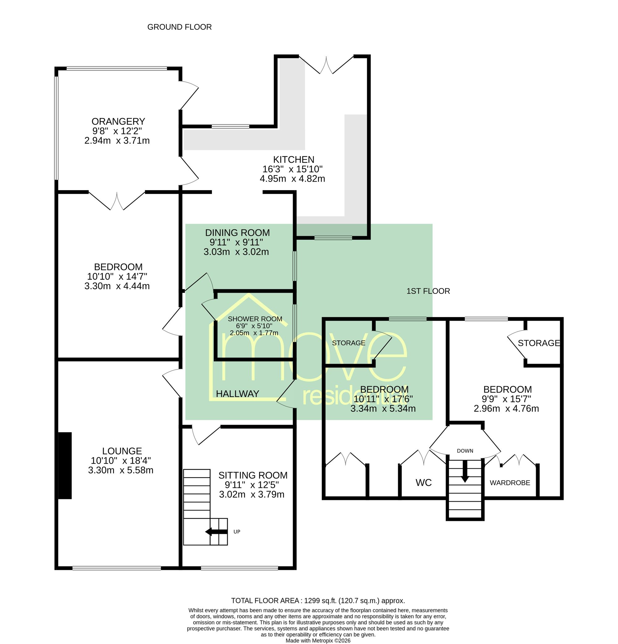 21 Langdale Avenue, Wirral floorplan