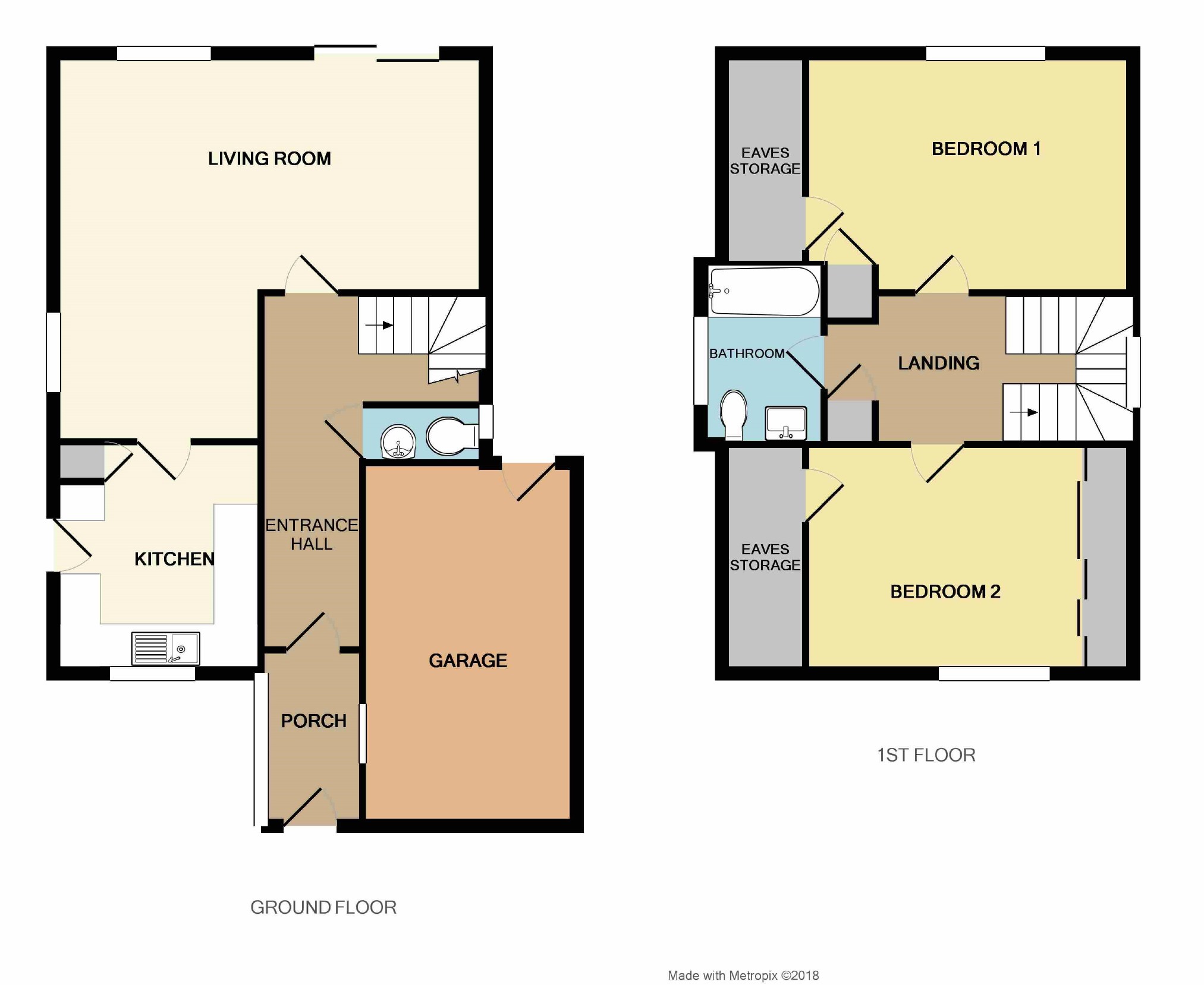 2 Bedrooms Detached house for sale in Admirals Walk, Shoeburyness, Southend-On-Sea SS3