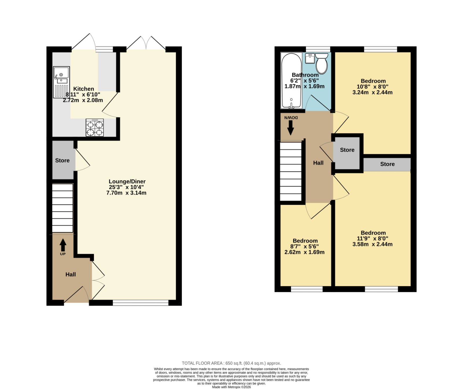 16, The Spinney, Kent floorplan