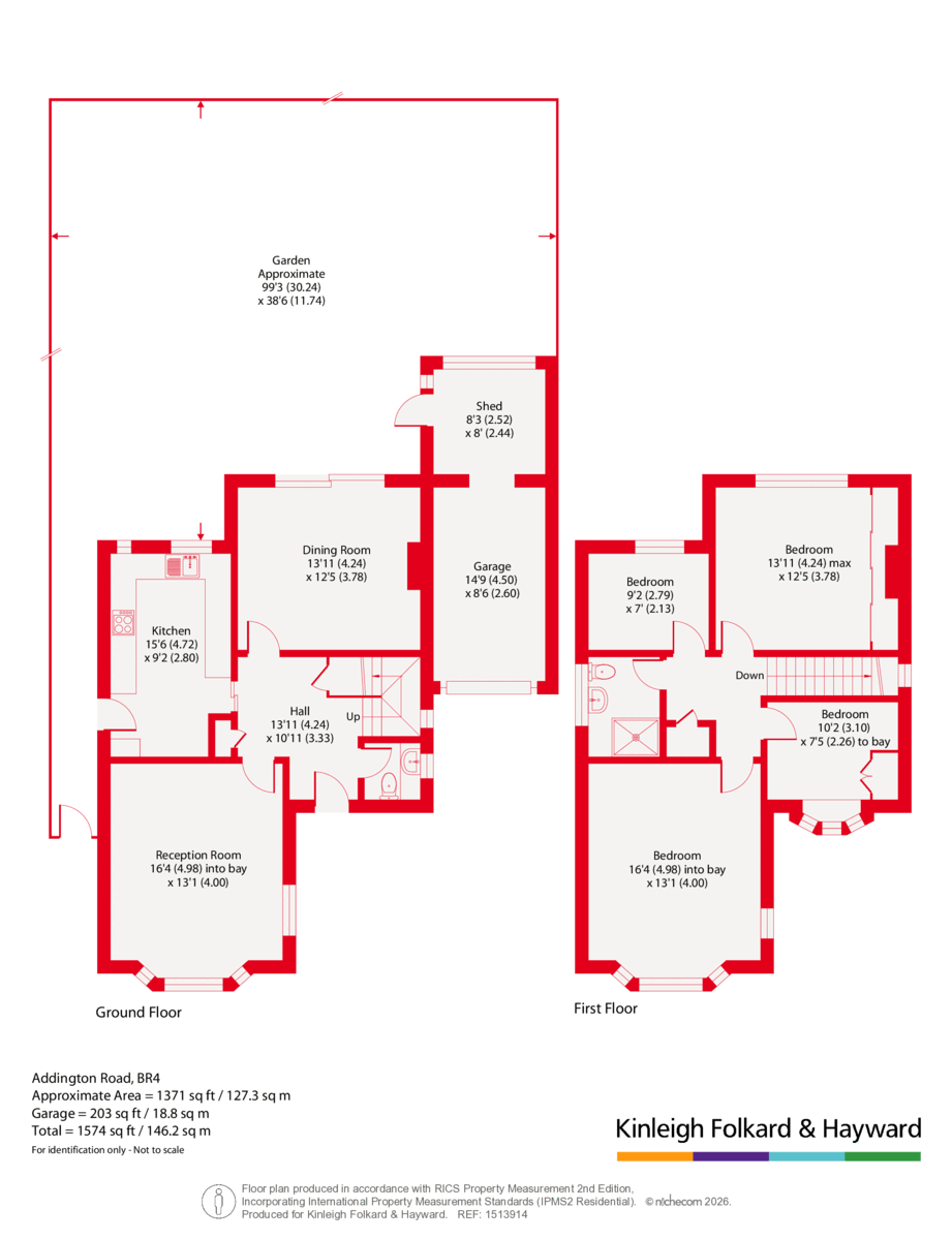74, Addington Road, West Wickham floorplan