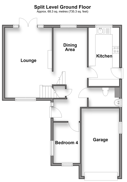 Swallow Rise Walderslade, Chatham floorplan