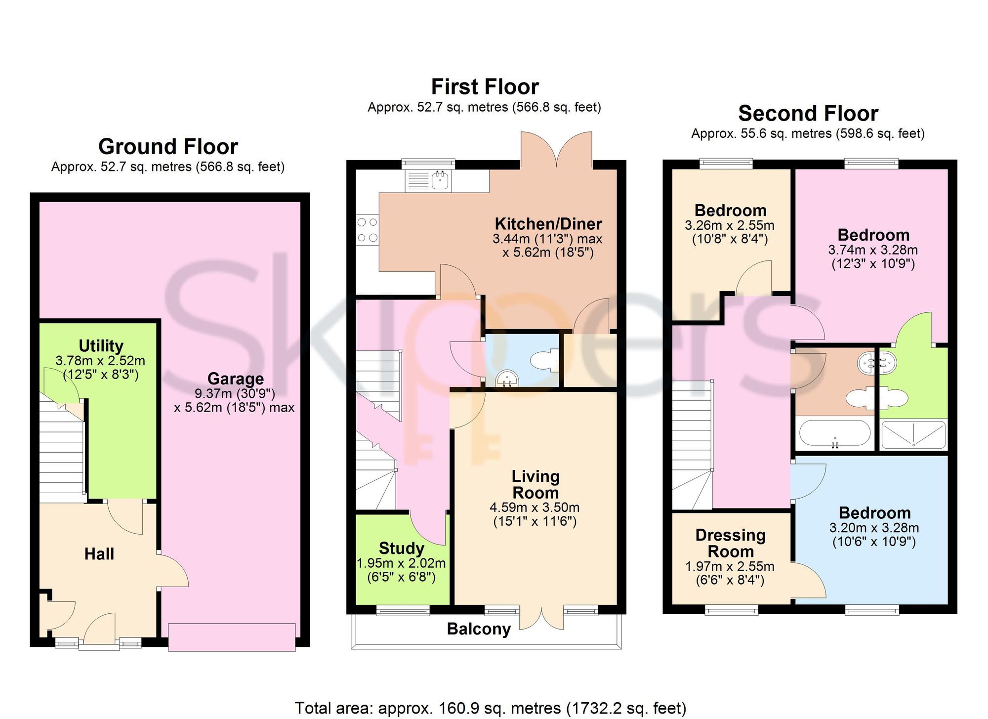 1 Neptune Drive, Folkestone floorplan