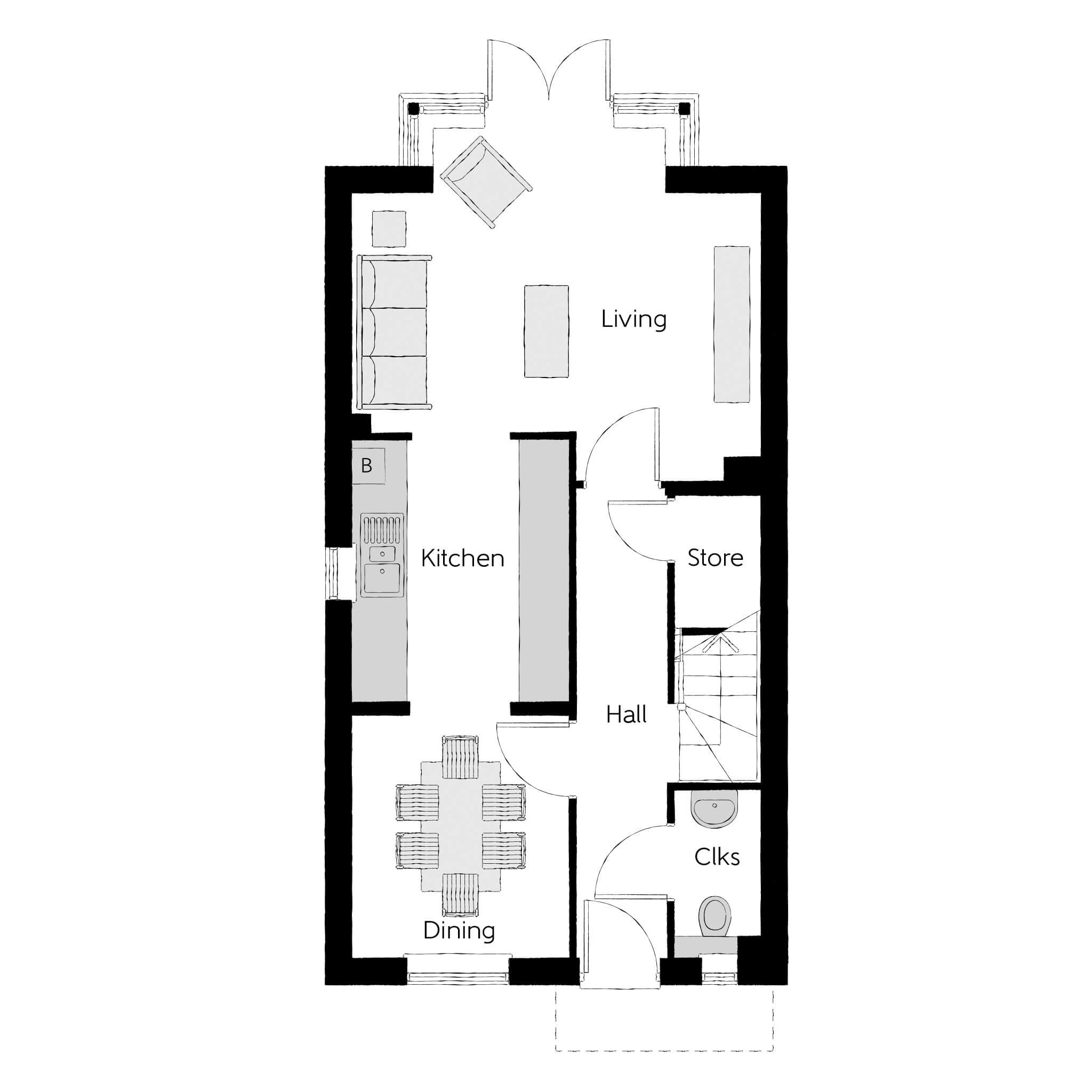 27, Beveridge Lane, Ellistown floorplan