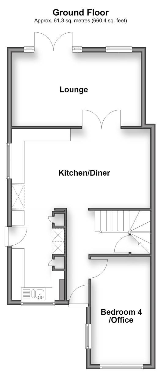 Wrentham Avenue, Herne Bay floorplan