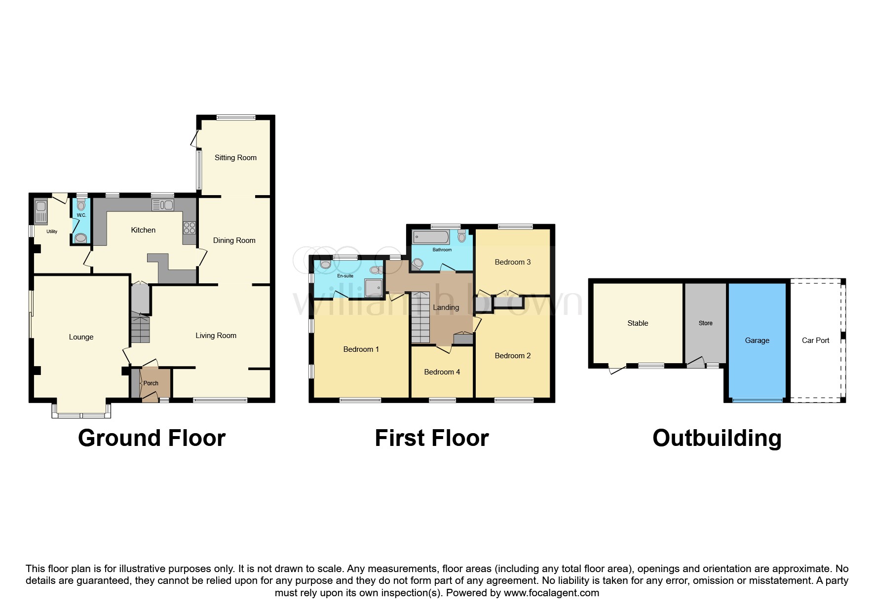 36, The Paddocks, Nottingham floorplan
