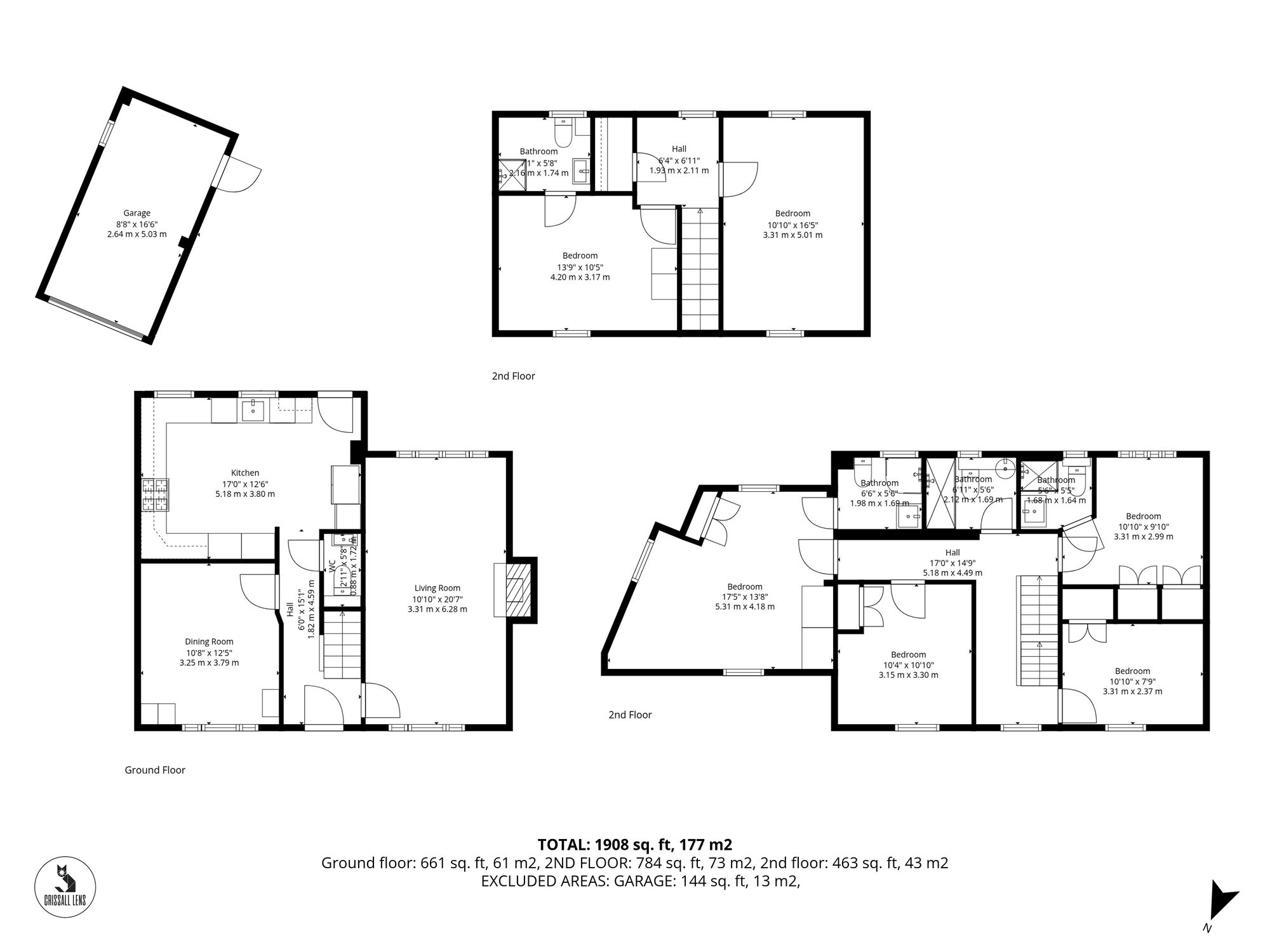 5 New Hall Lane, Cambridge floorplan
