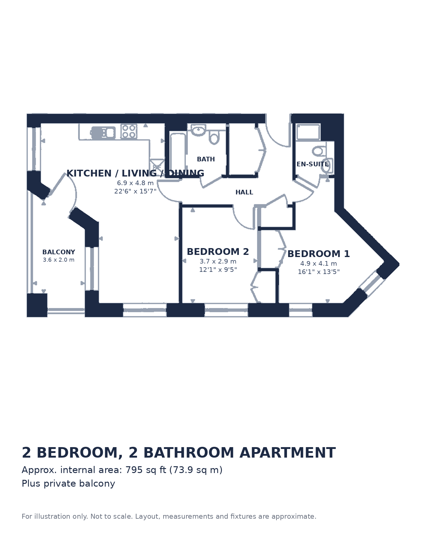 Belsize Road, London floorplan