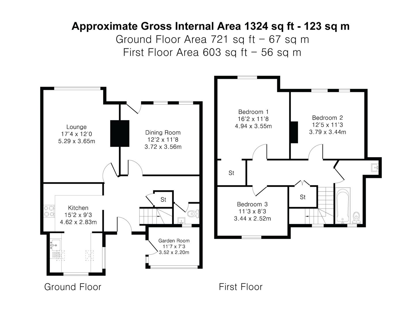 40, Newbiggen Street, Thaxted floorplan