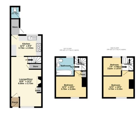 7, Milton Square, Margate floorplan