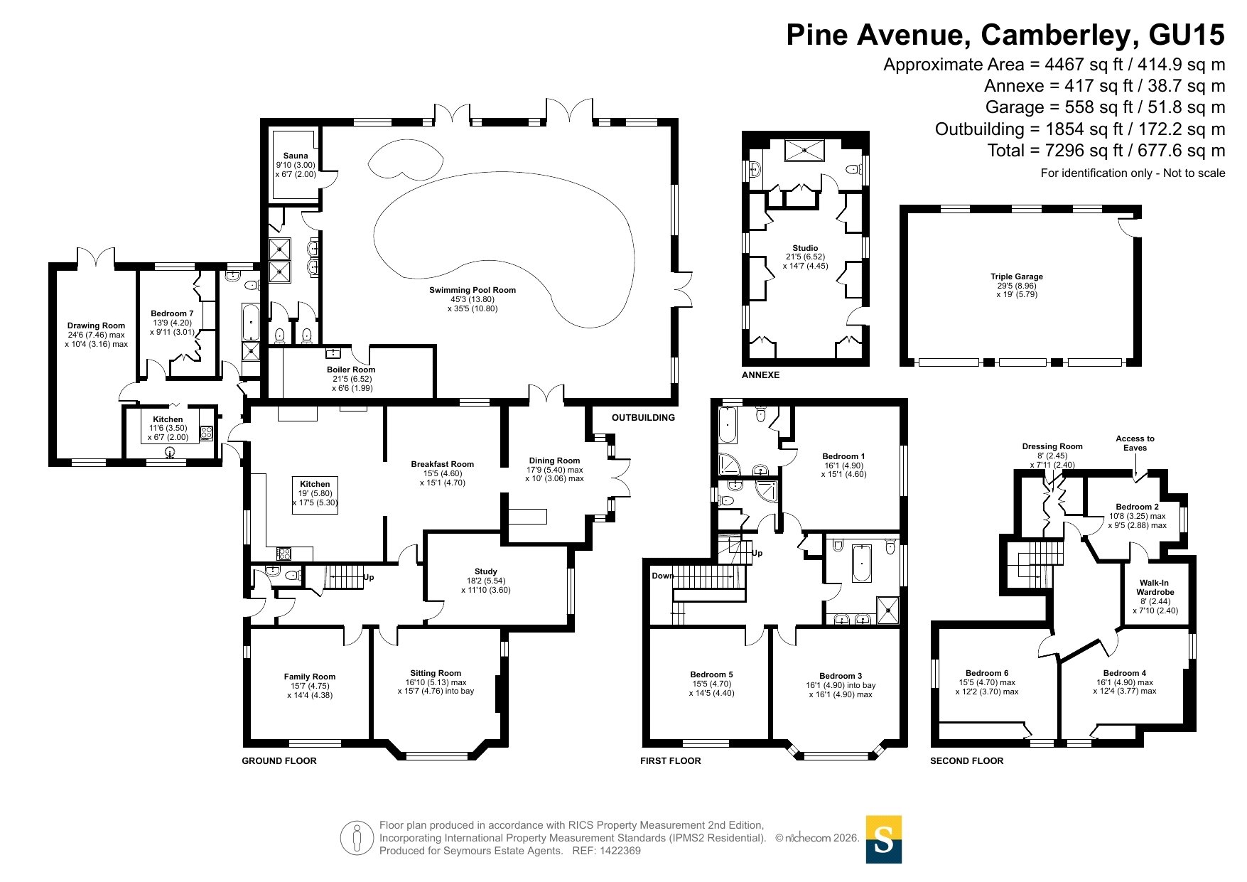 Bracken Hall,, Pine Avenue, Surrey floorplan
