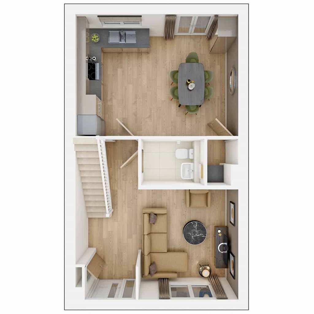 The Eynsford - Plot 275, Half Penny Meadows, Pendle Road, Clitheroe floorplan