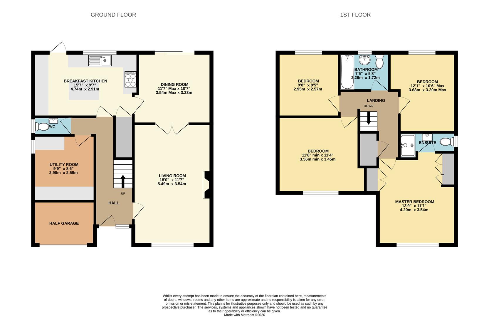 3, Houghton Close, High Peak floorplan