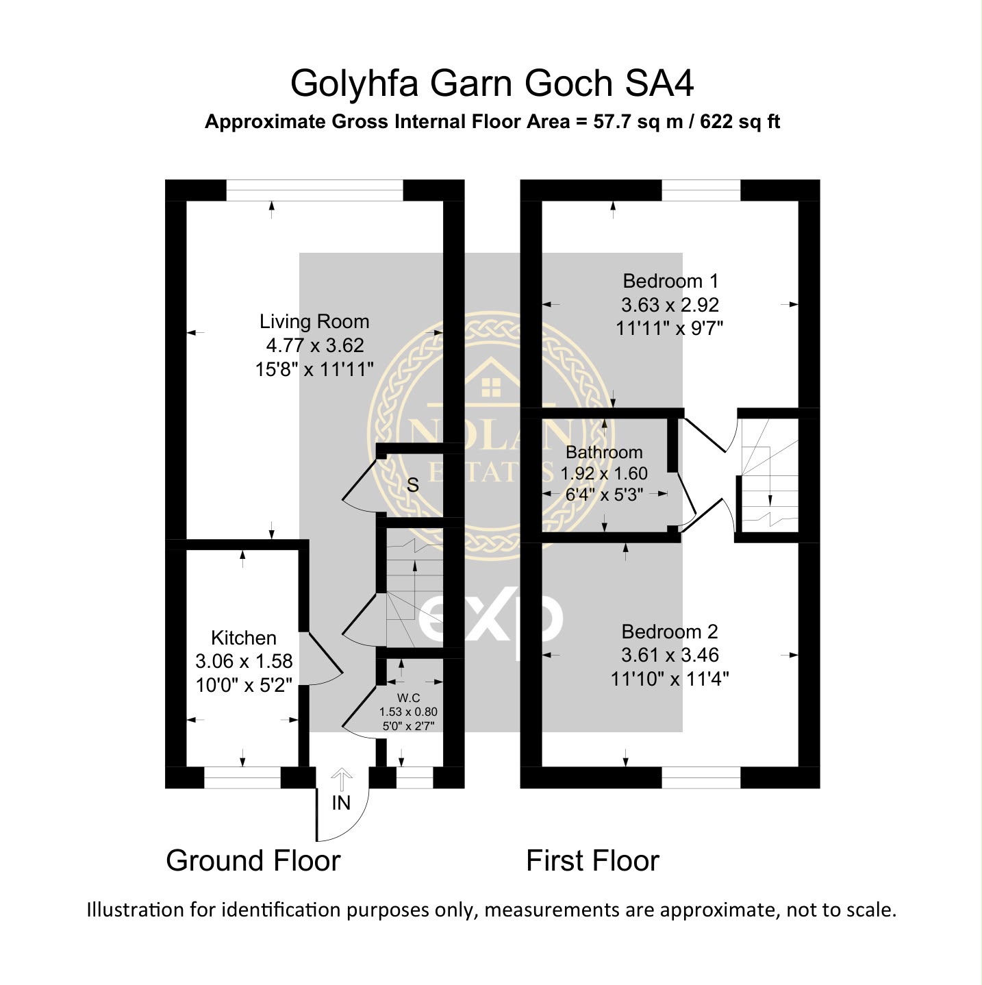 9, Golygfa Garn Goch, Penllergaer floorplan