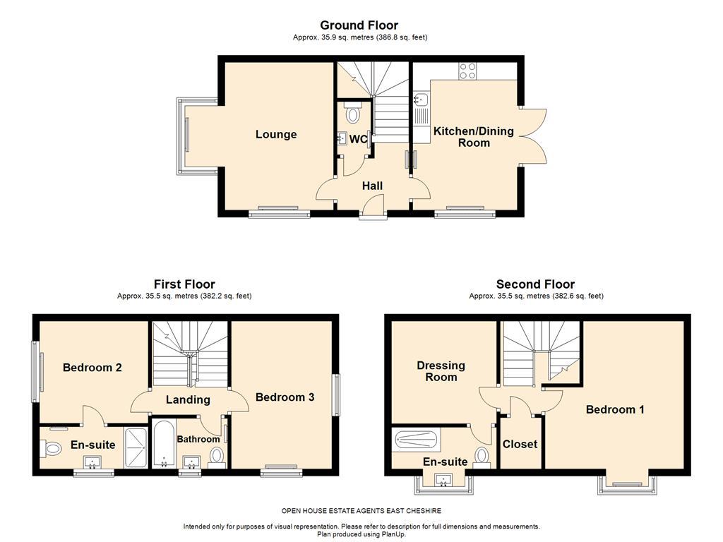 15, Juniper Close, Crewe floorplan
