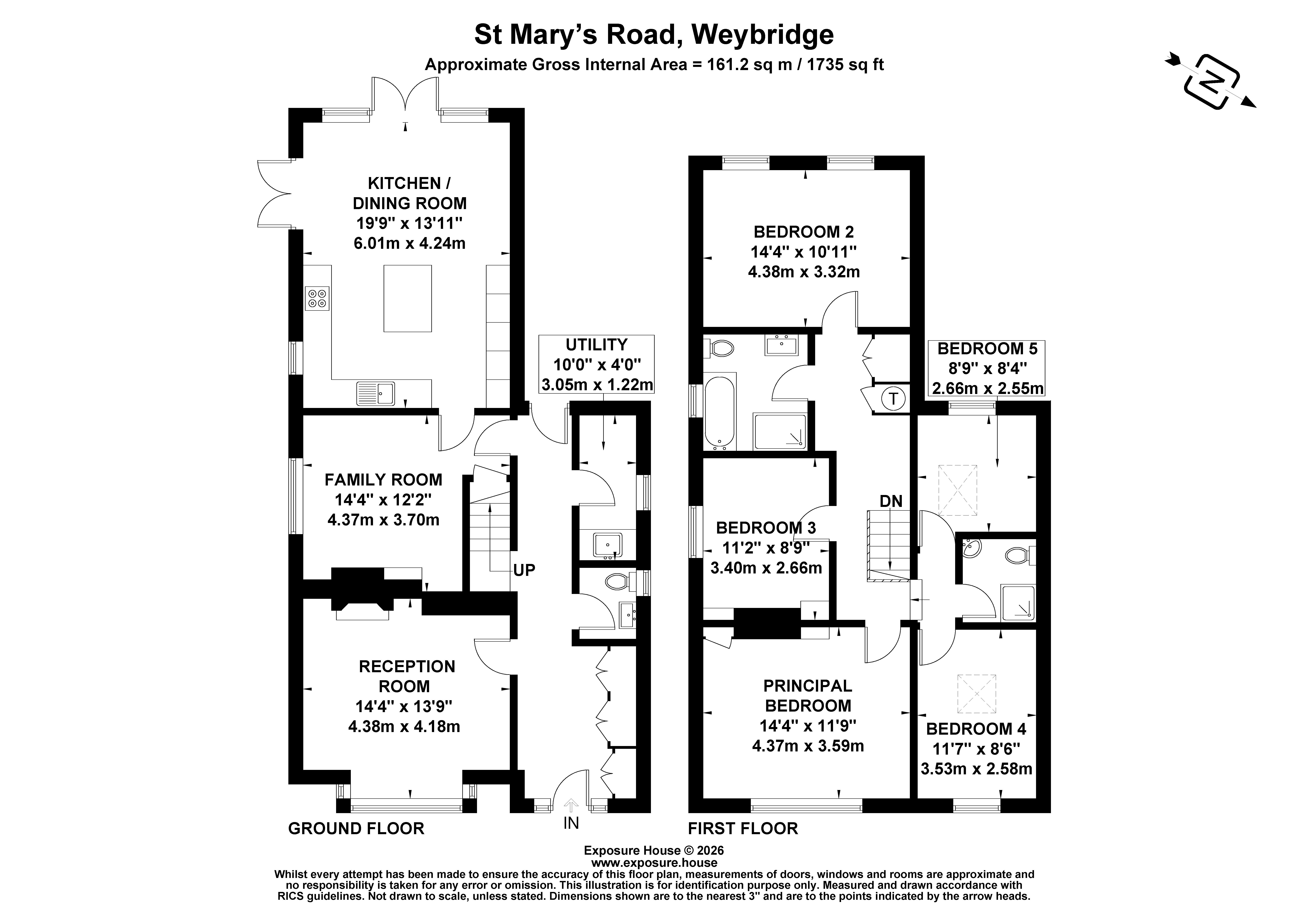 83, St. Marys Road, Surrey floorplan