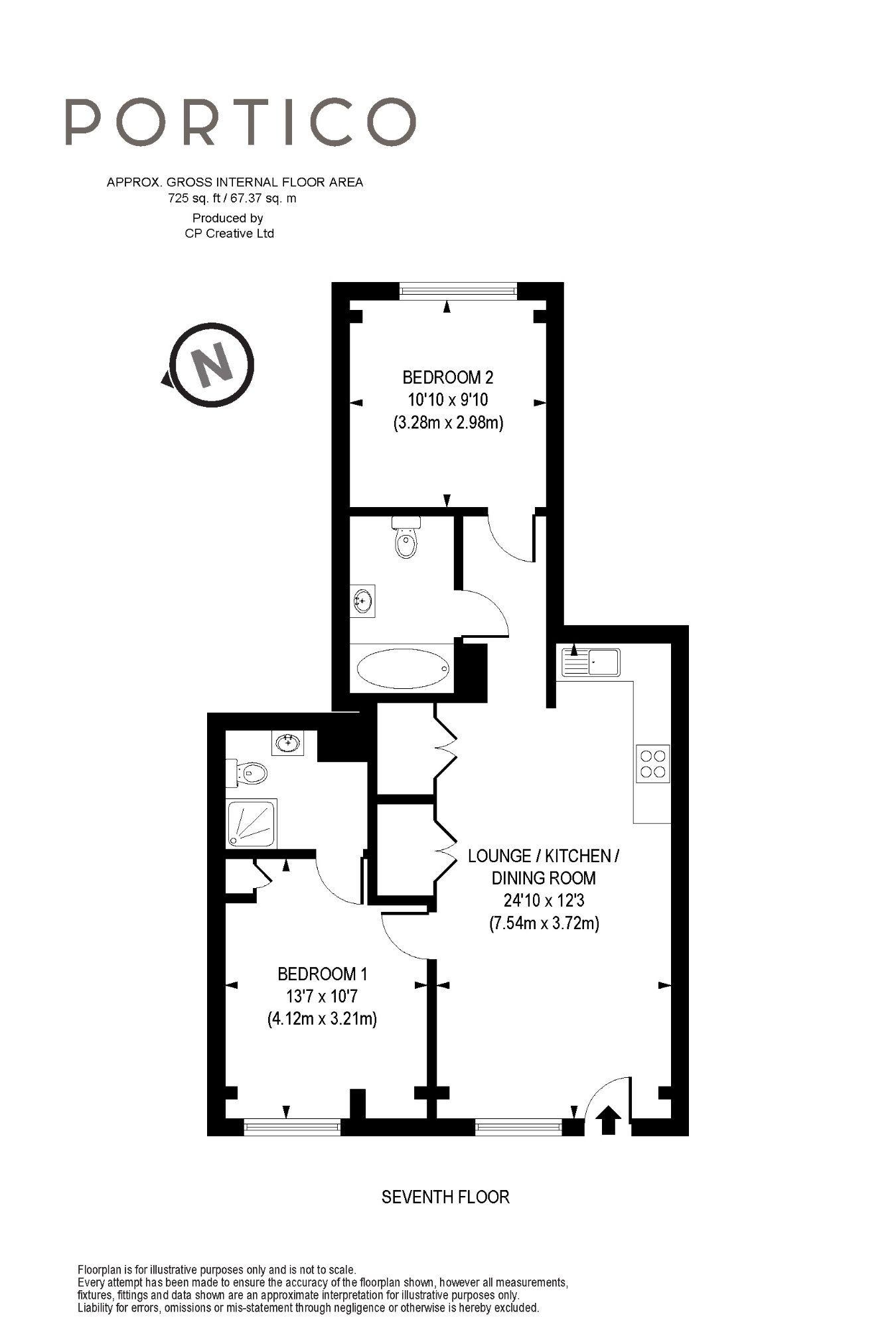 Ilford Hill, Ilford floorplan