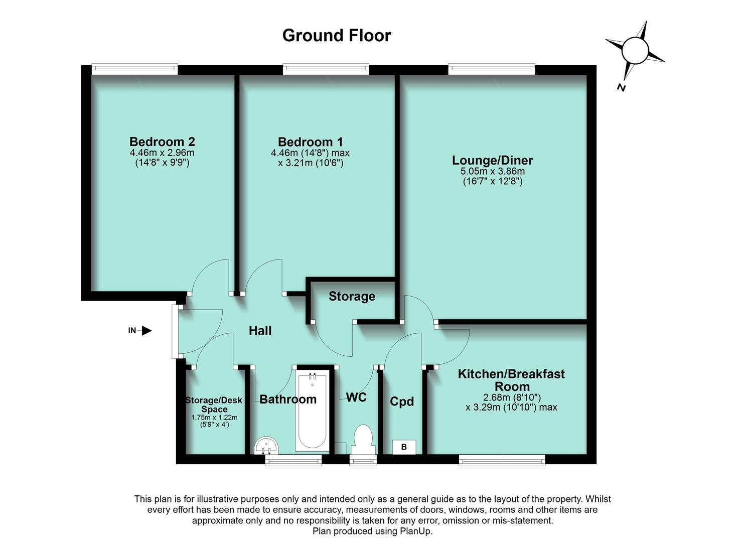 32, Townsend Close, Wellingborough floorplan