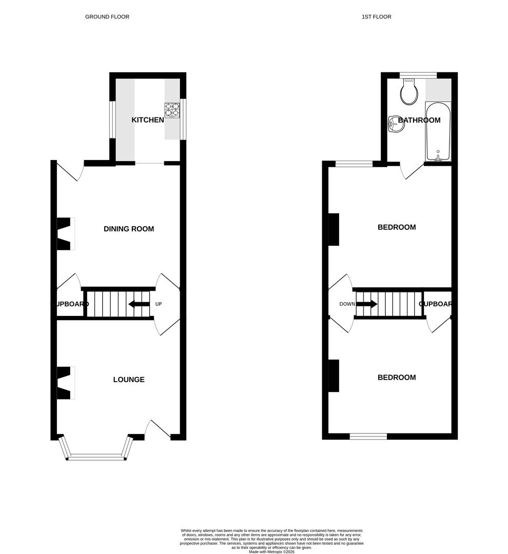136, Aylsham Road, Norwich floorplan