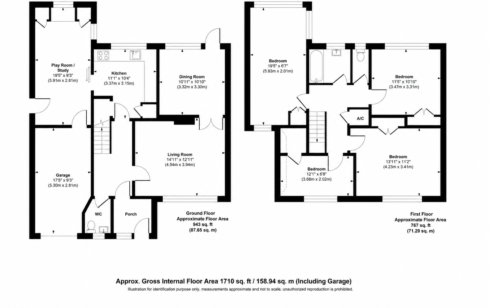 The Cherries, Station Road, Lewes floorplan
