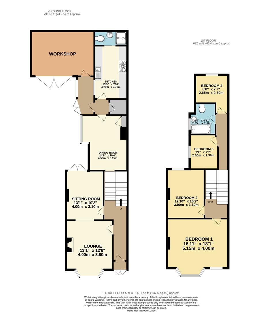 23, Bannister Street, Withernsea floorplan