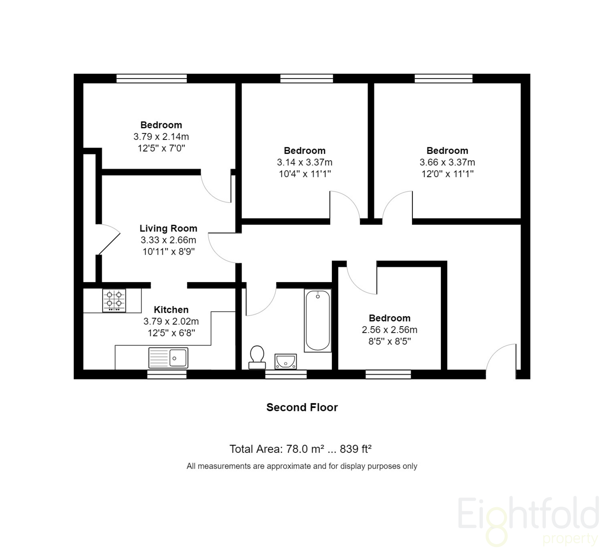 5 Southmount, Brighton floorplan