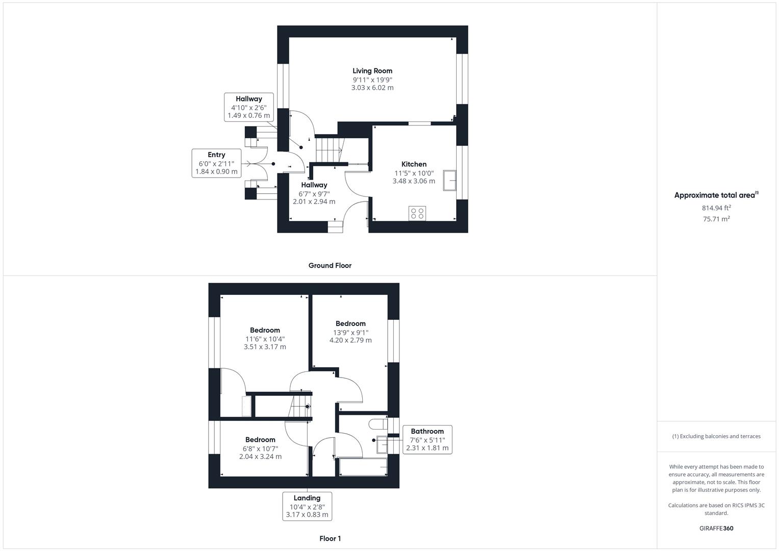 116, Belgrave Road, Aylesbury floorplan
