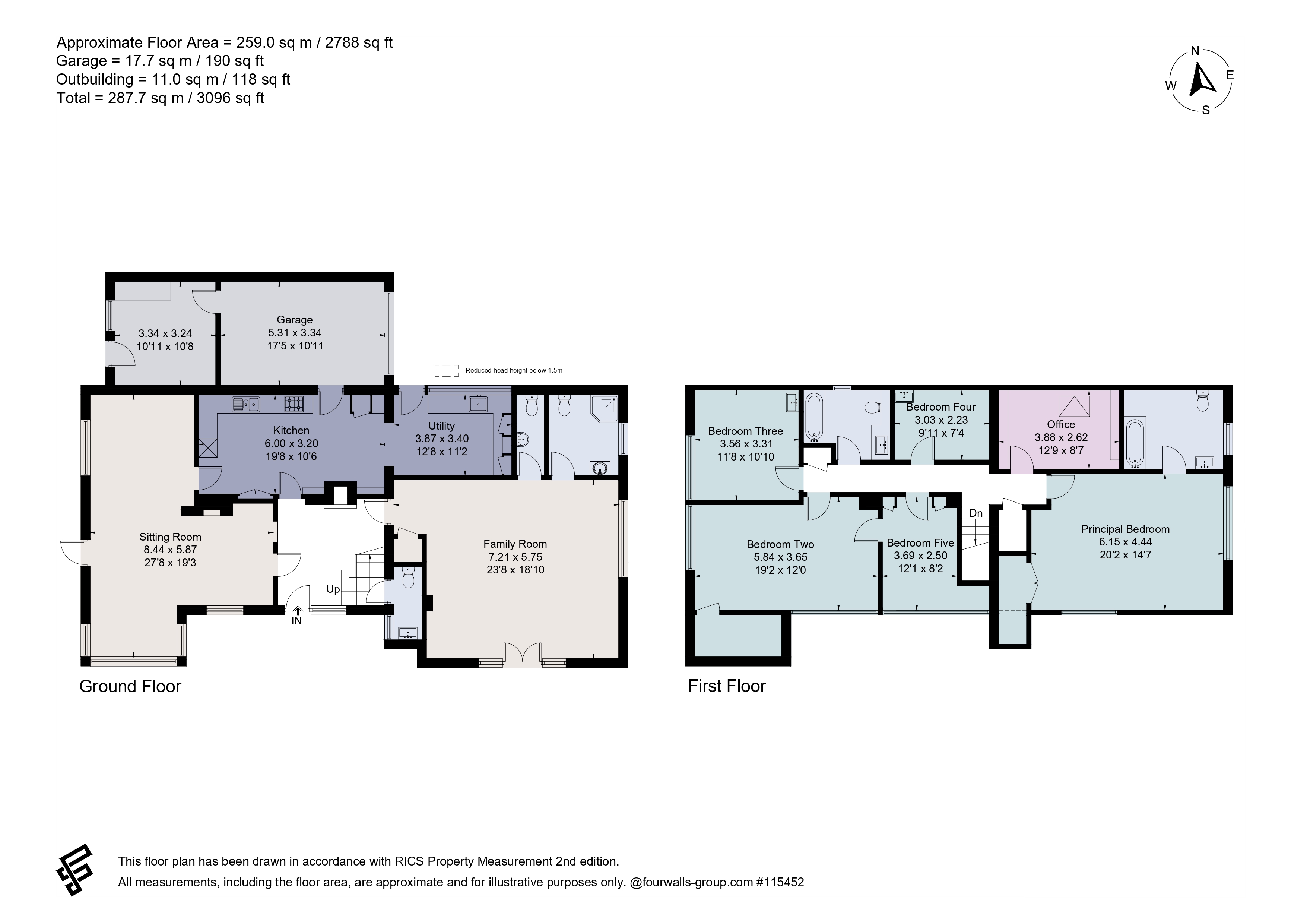 Faircross Way, Hertfordshire floorplan
