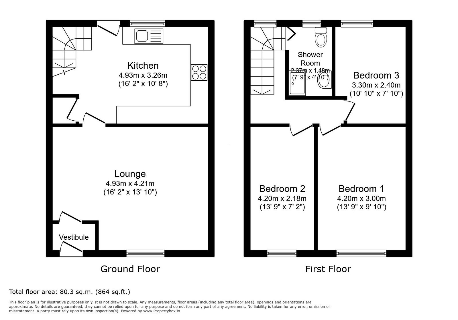 Eldon Street, Preston floorplan
