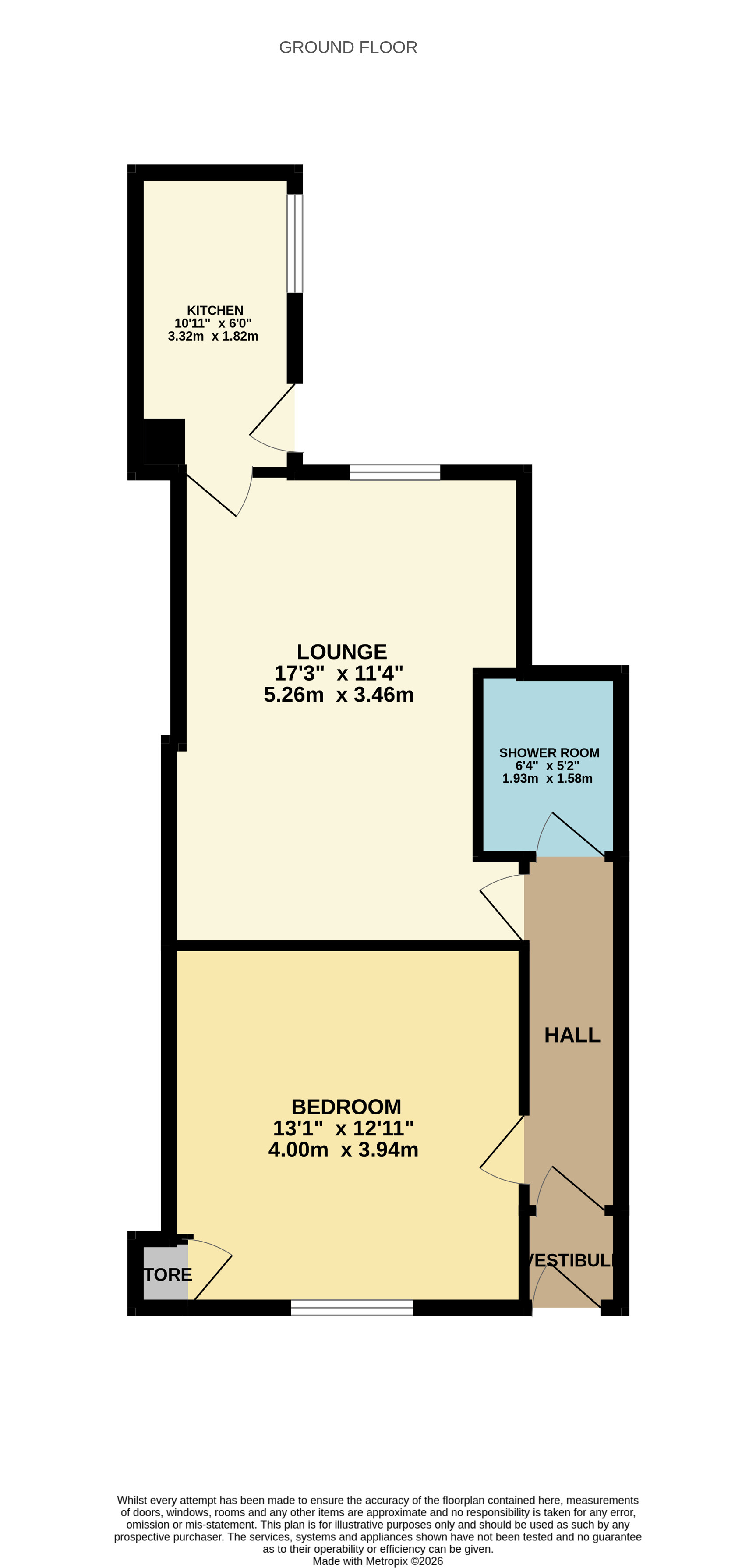 114, Taylor Street, Leven floorplan
