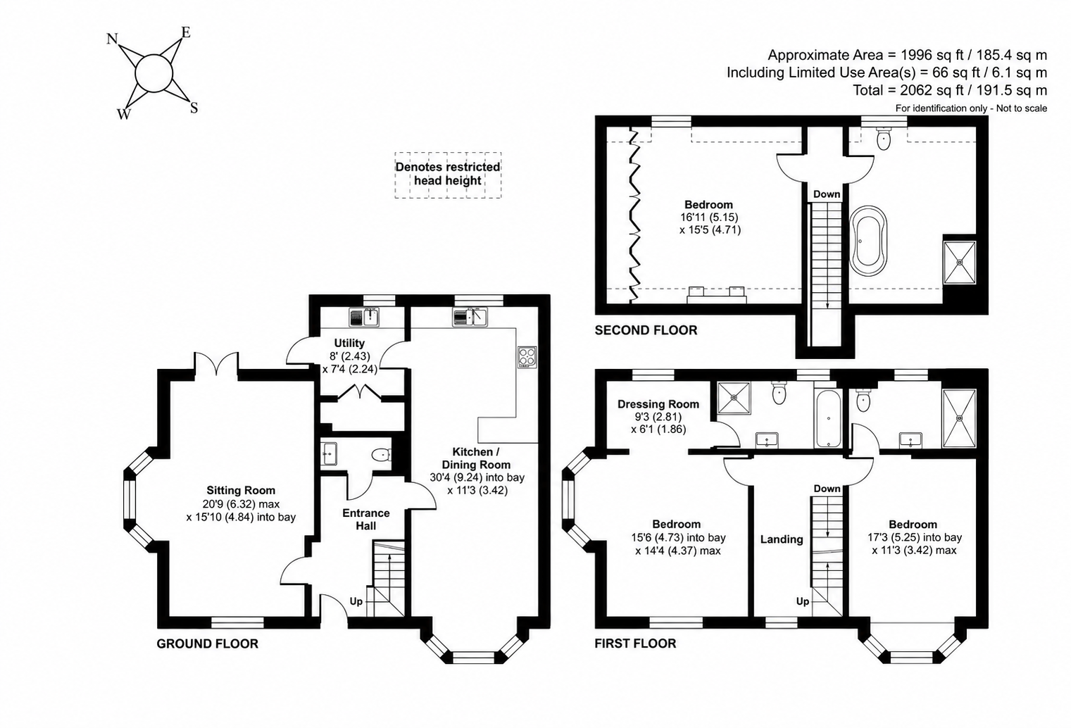 The Lane, Tebworth floorplan