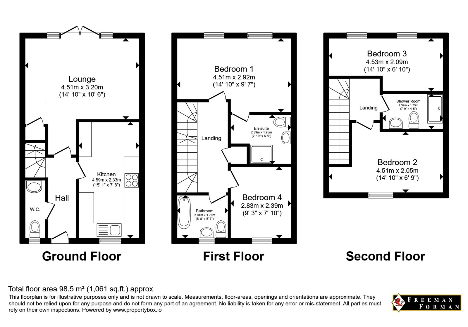 3, St. James Walk, East Sussex floorplan