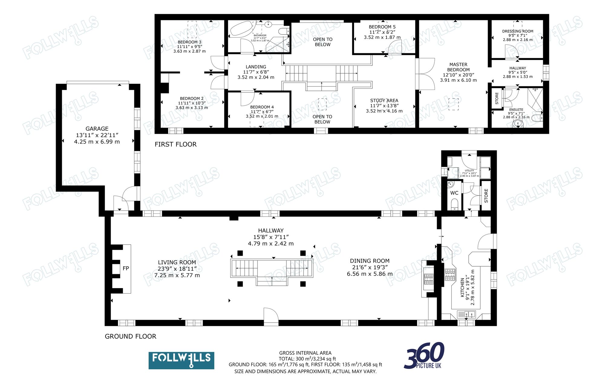 Swallowcroft Barn, Newcastle floorplan