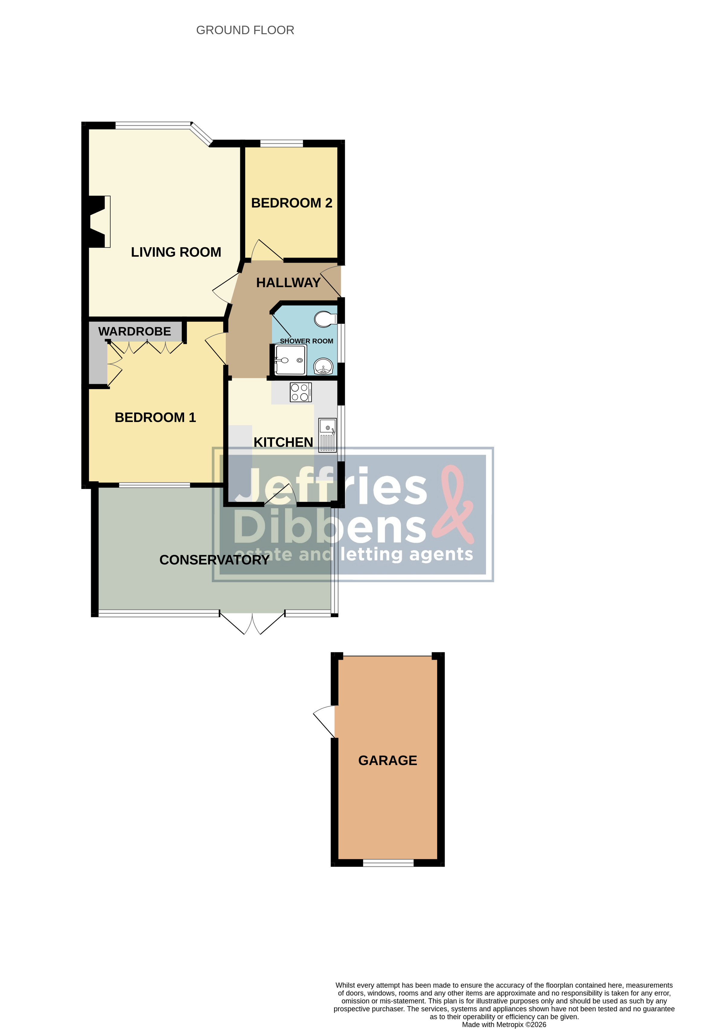 22, Beresford Road, Stubbington floorplan