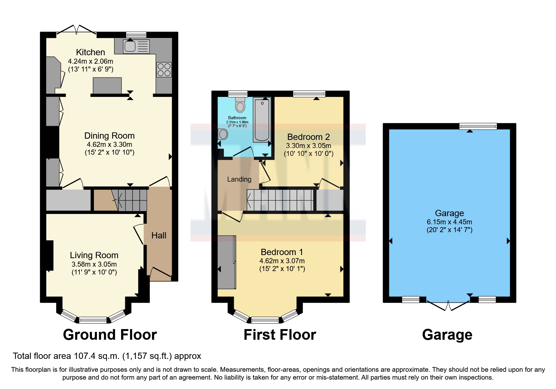 Rochester Road, Gravesend DA12, 2 bedroom terraced house for sale