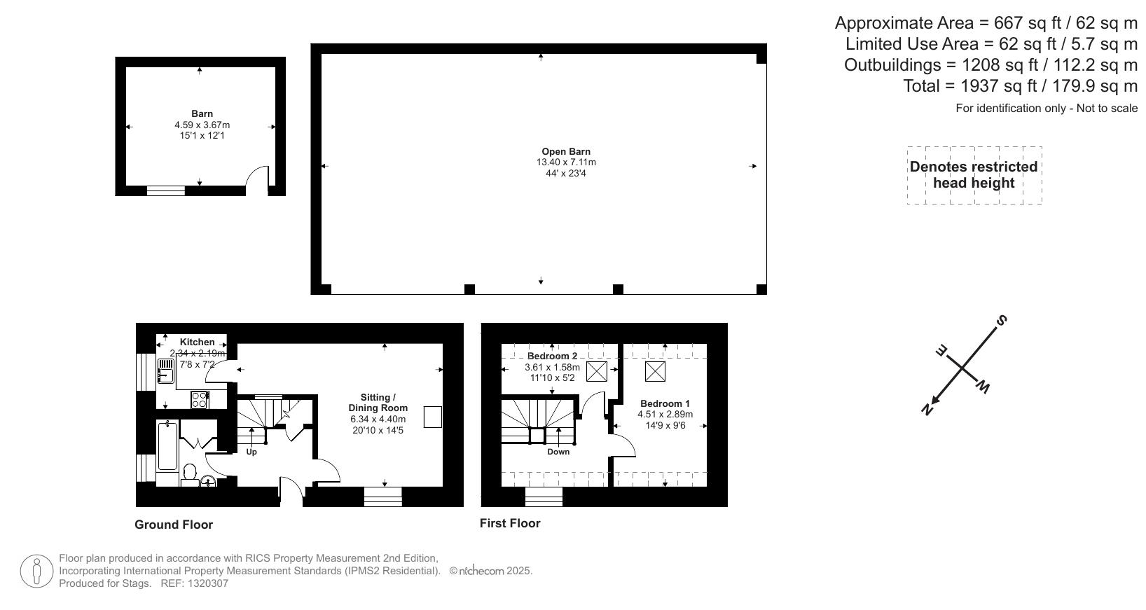 Jacks Barn, Throwleigh, Okehampton floorplan