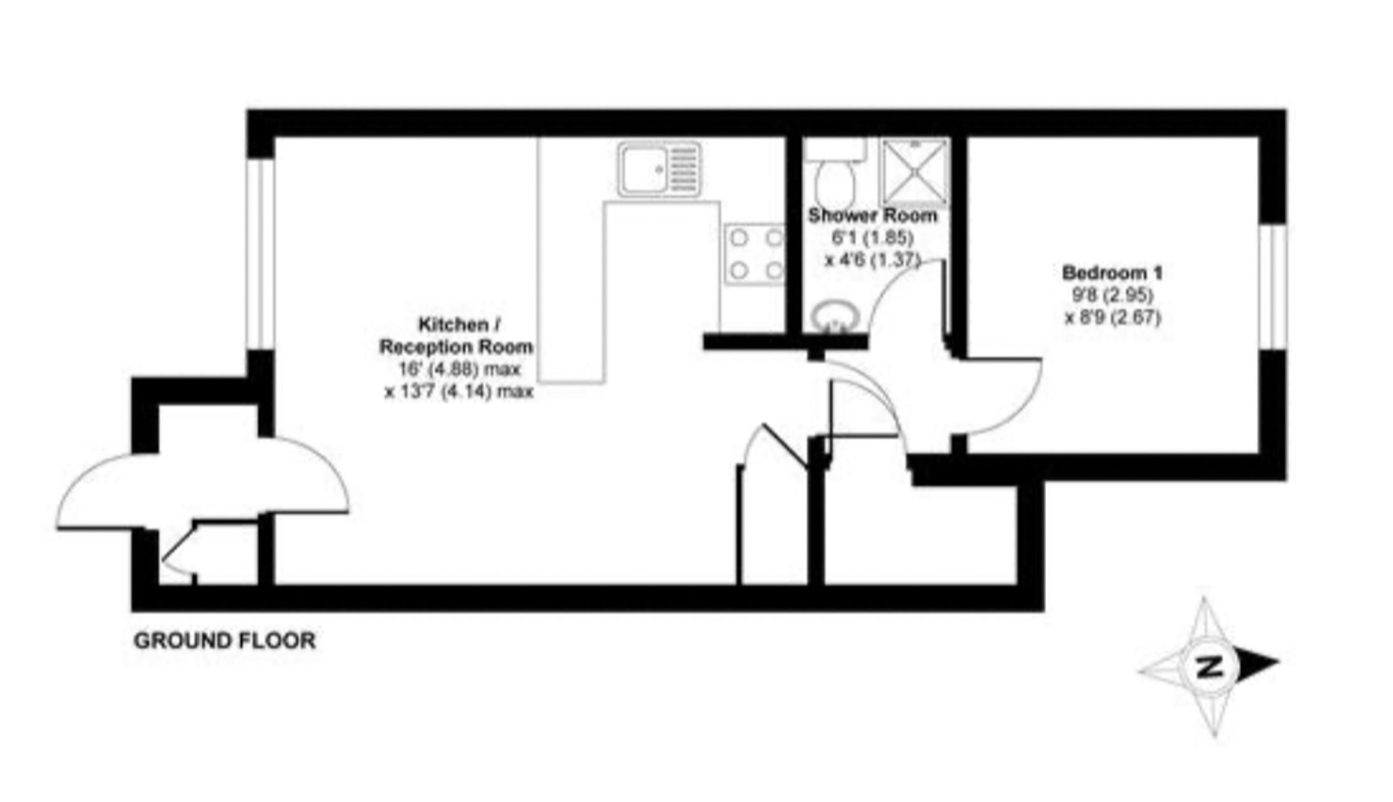 73, Veronica Gardens, London floorplan