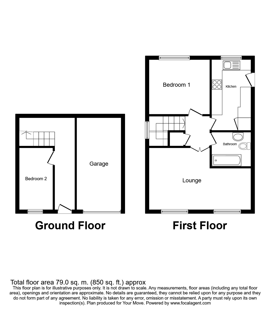 2 bed detached house for sale in Owlcotes View, Bolsover, Chesterfield