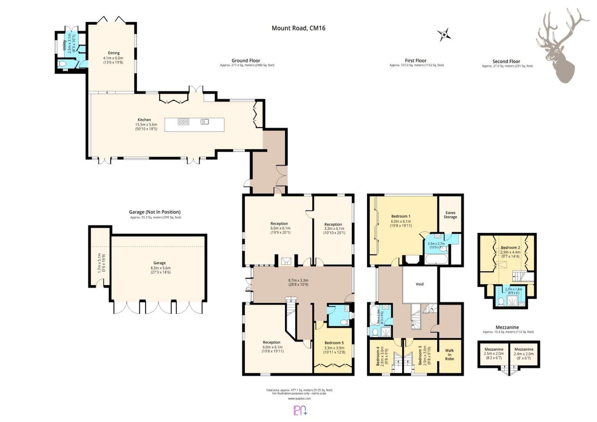 North Barn Mount Road, Epping floorplan