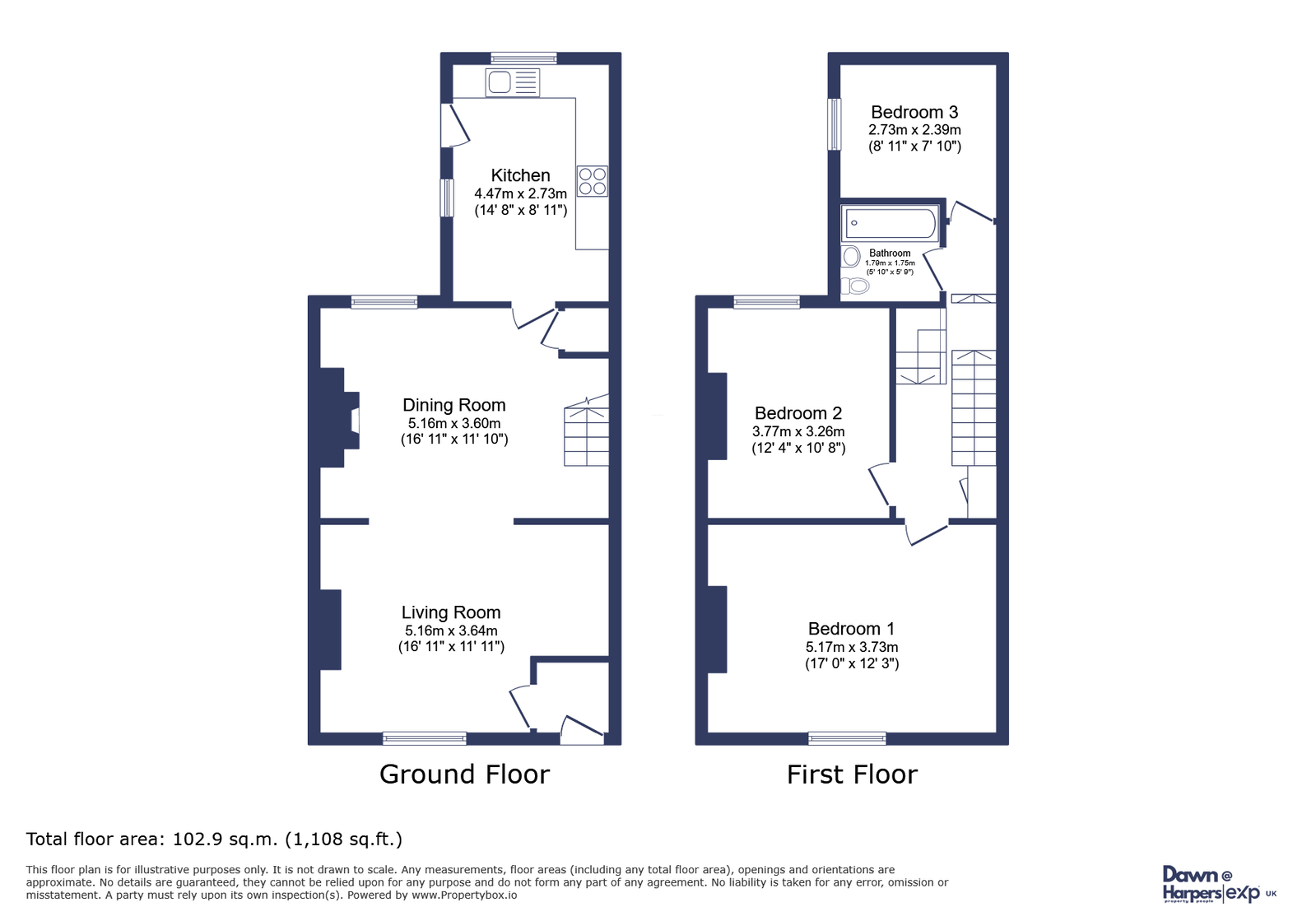 Woodhorn Road, Ashington floorplan