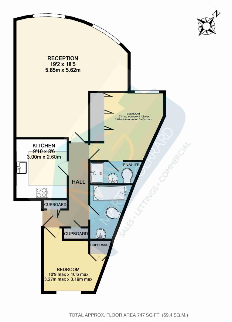 2 Bedrooms Flat to rent in Bourneside Crescent, London N14