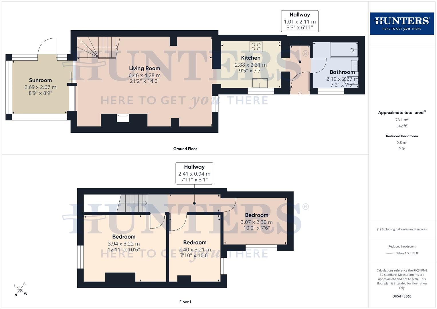 10, Percy Terrace, Consett floorplan