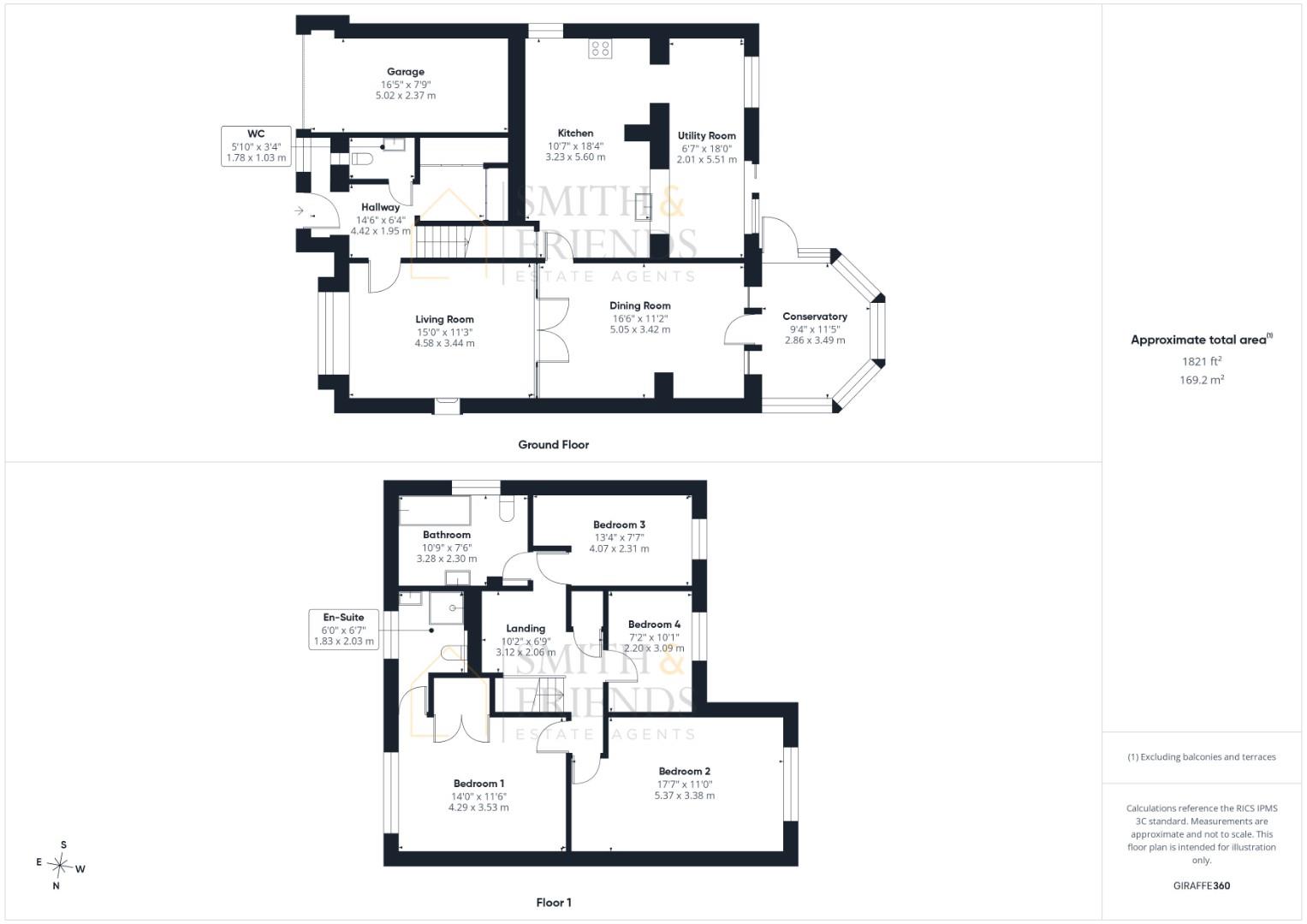 32, Wheatear Lane, Ingleby Barwick floorplan